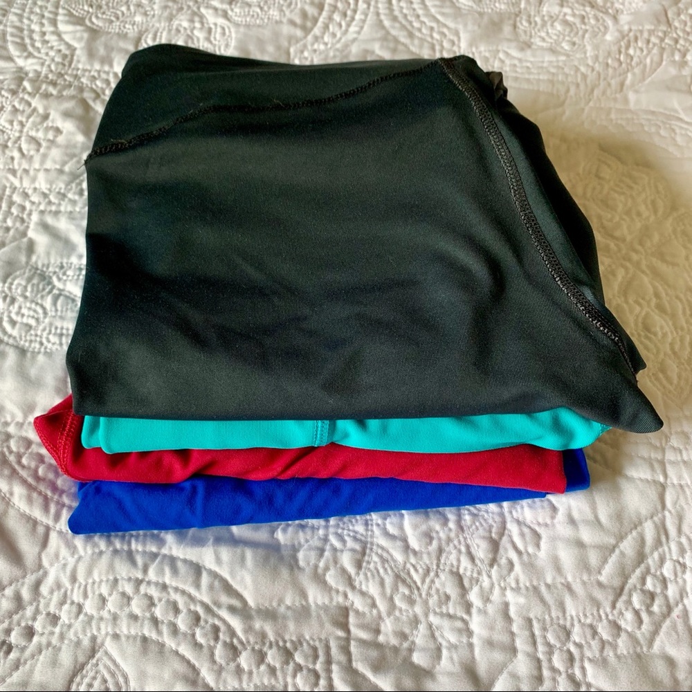 LOT 4 90 Degree Leggings (Crop, full length)